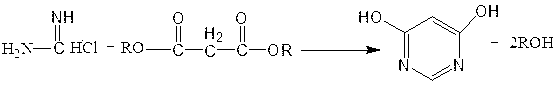 Method for preparing 4,6-dihydroxypyrimidine