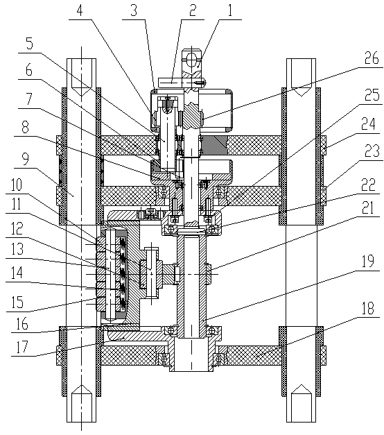 Off-circuit tap-changer for transformation after force discharging of moving contact