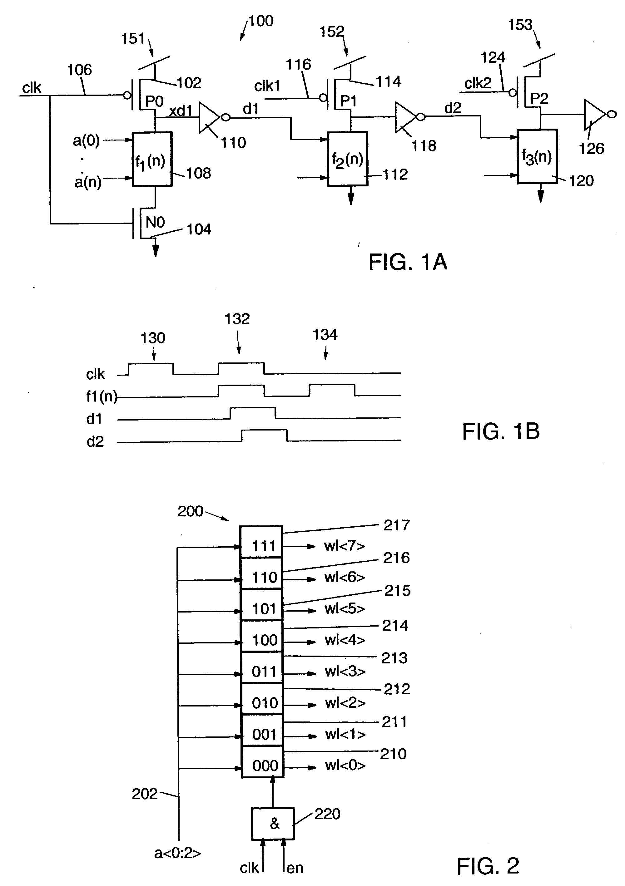 Device and method for decoding an address word into word-line signals