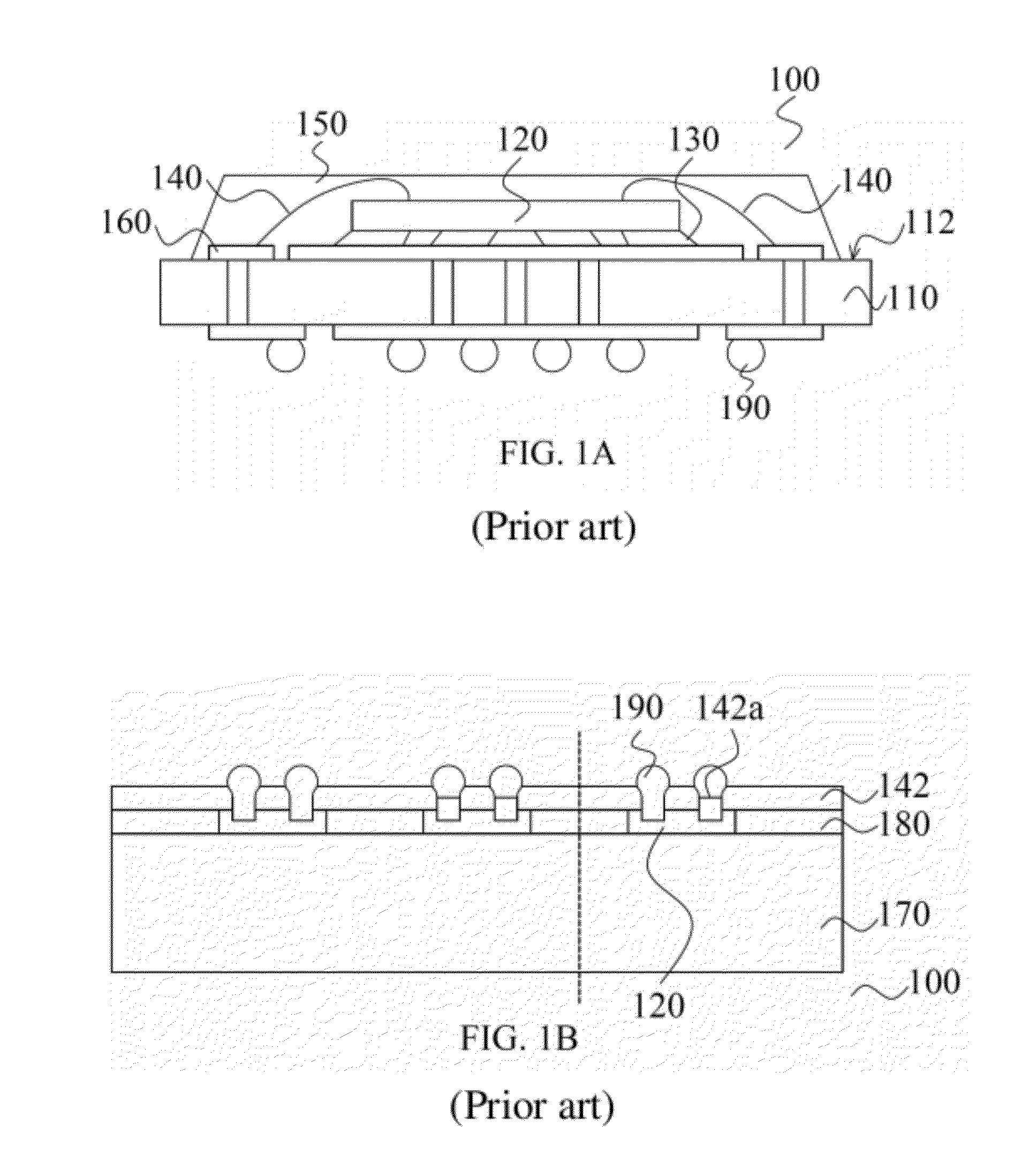 Injection molding system and method of chip package