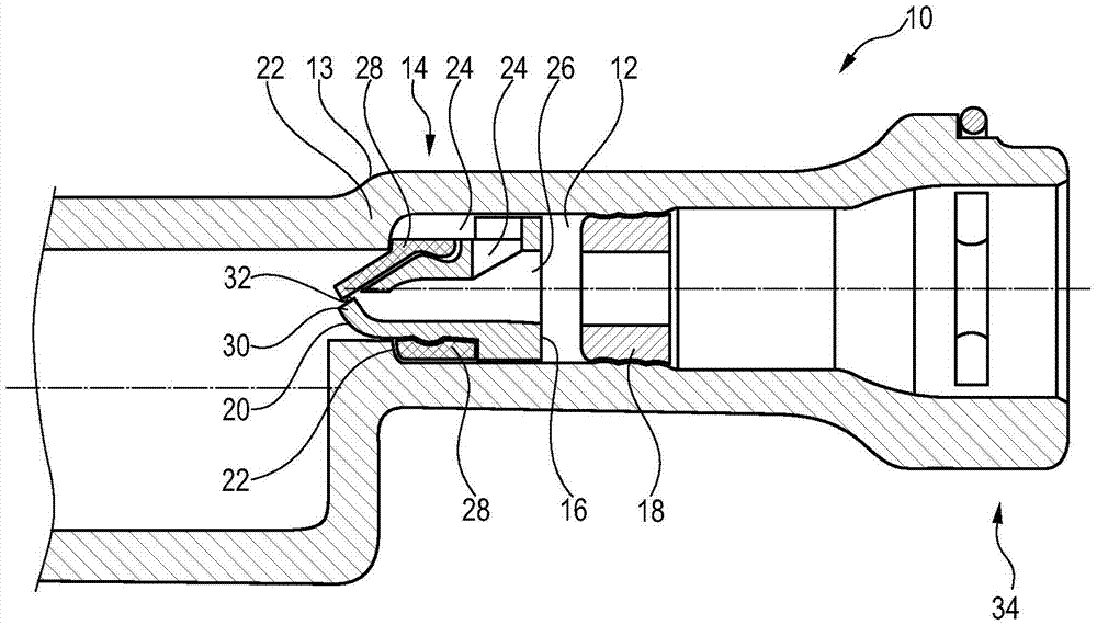 Valve assembly for a clutch system