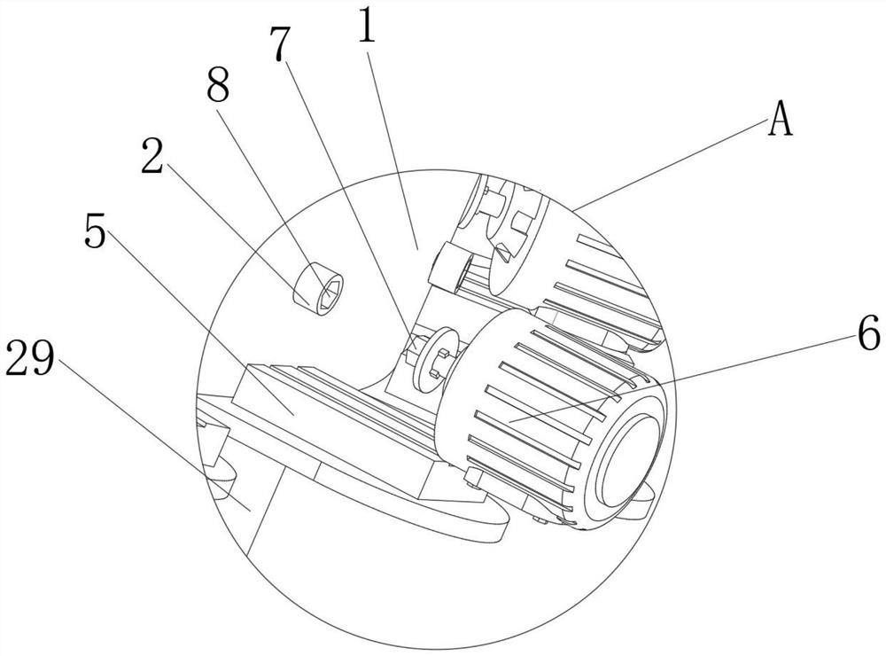 Station transfer device for welding motorcycle frame