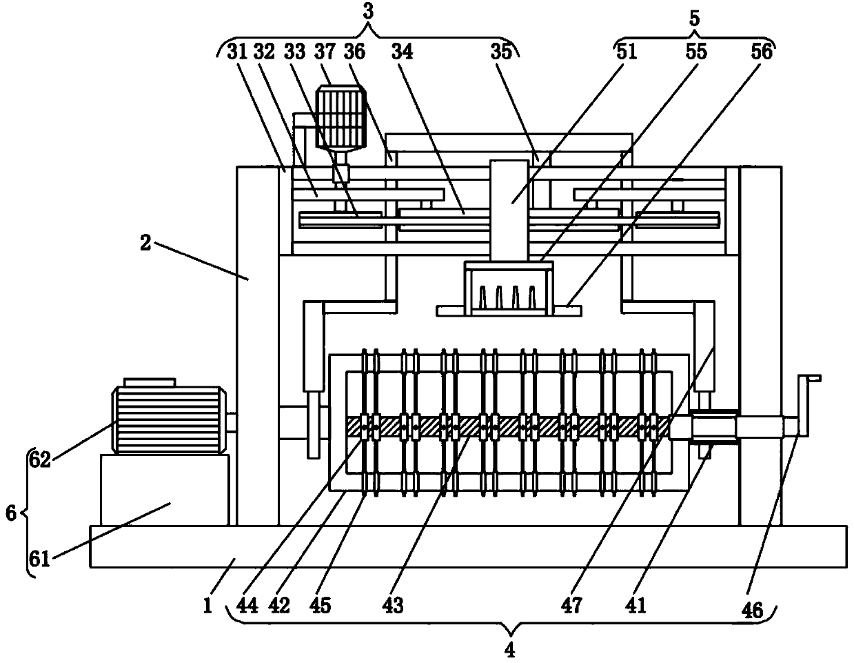 Yarn guide anti-winding mechanism for textile machinery and operation method of yarn guide anti-winding mechanism