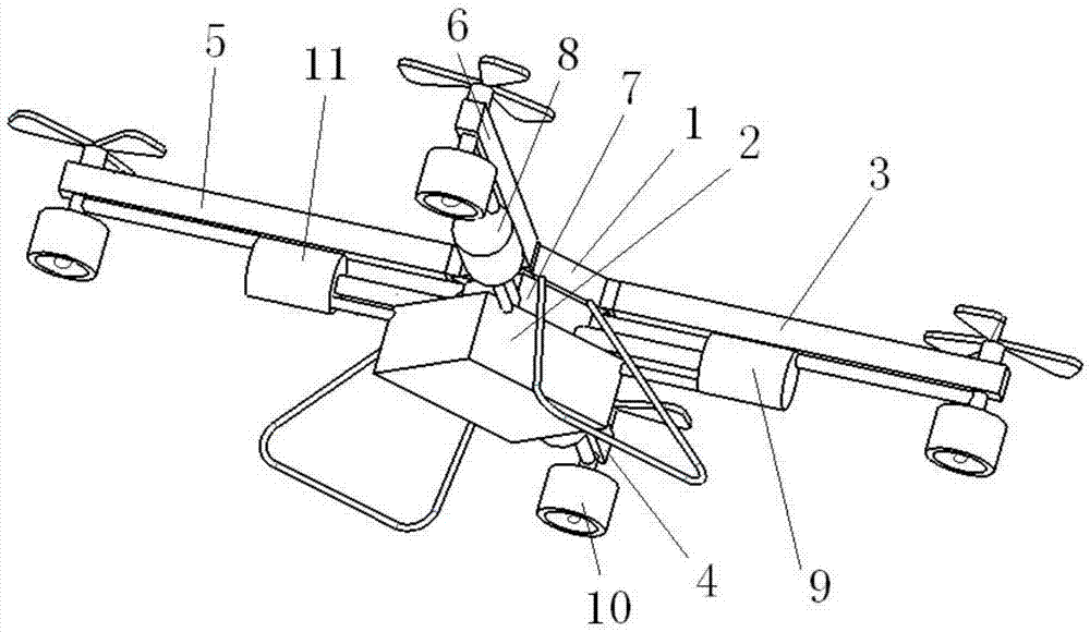 Thermodynamic mist spray device of plant protection unmanned aerial vehicle