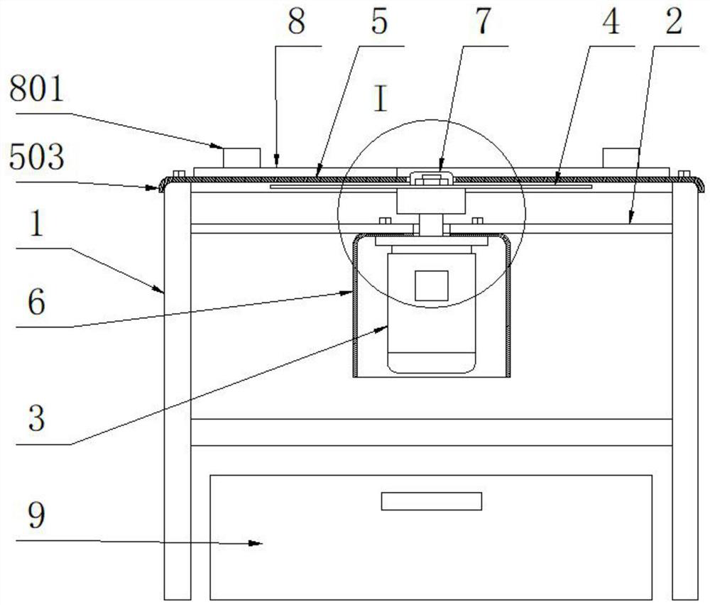 Special cutting device for cavel and cutting method thereof