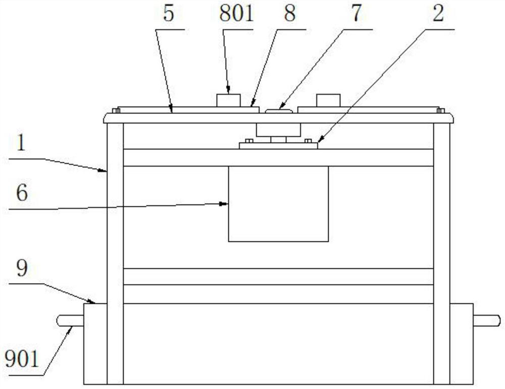 Special cutting device for cavel and cutting method thereof