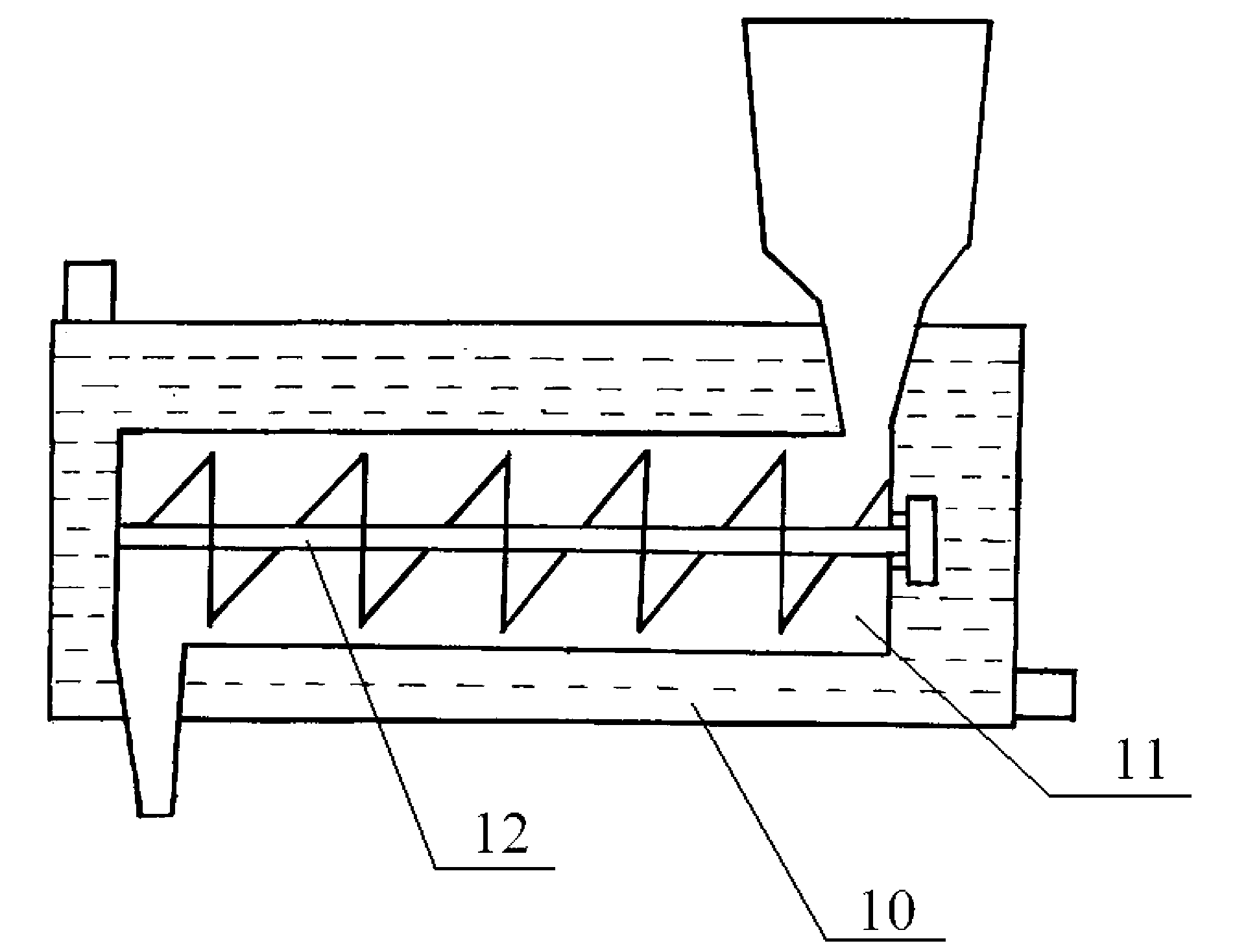 Coal drying device and drying method