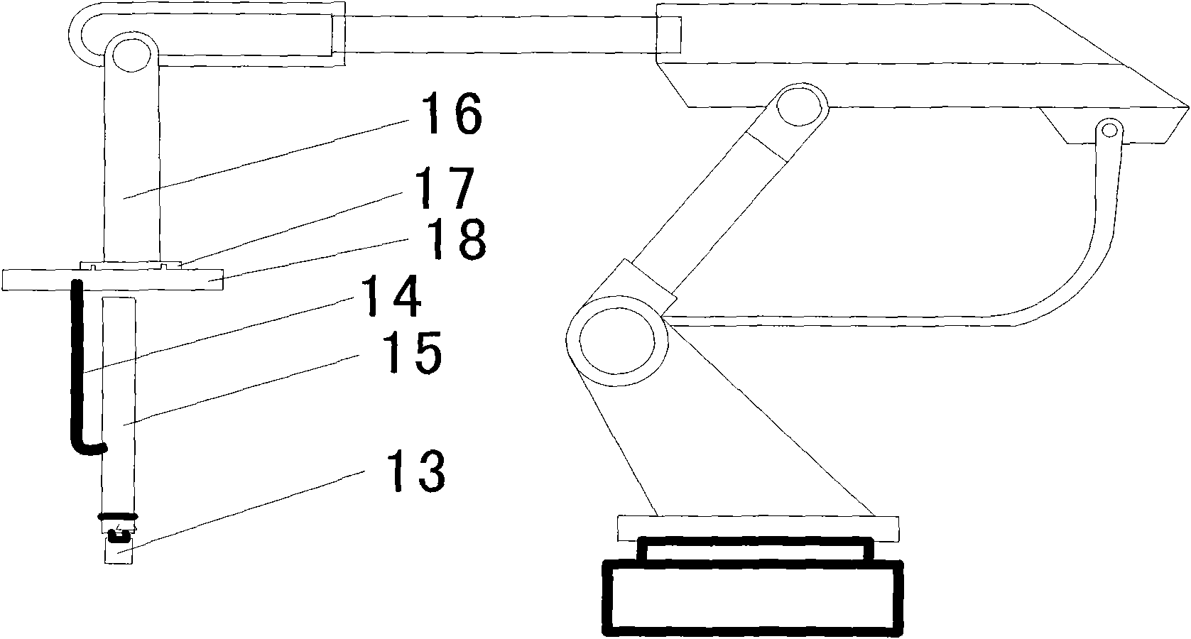 Robotic automatic large-diameter stud welding gun