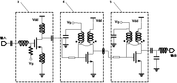 Millimeter wave amplifier unilateralization network using on-chip transformer with random coupling coefficient