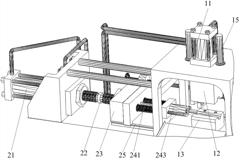 Double-ended tube expanding equipment for hardware tubes