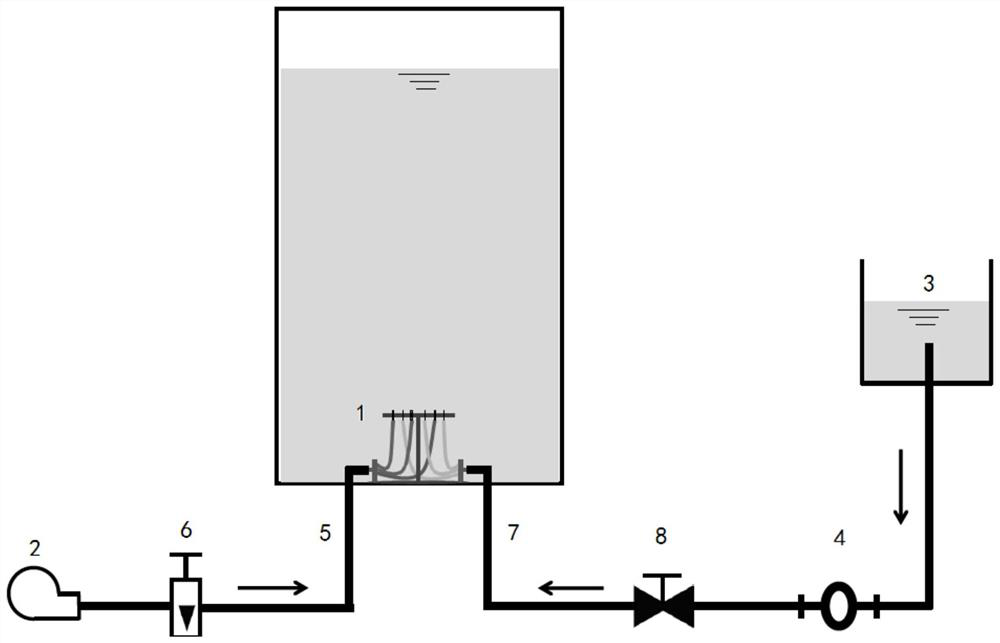 Experimental device for multiphase floating jet flow and image processing method for oil drop bubble shadow