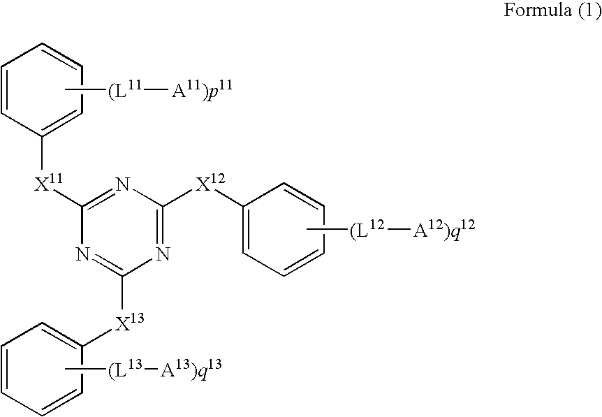 Lubricant composition and triazine ring-containing compound