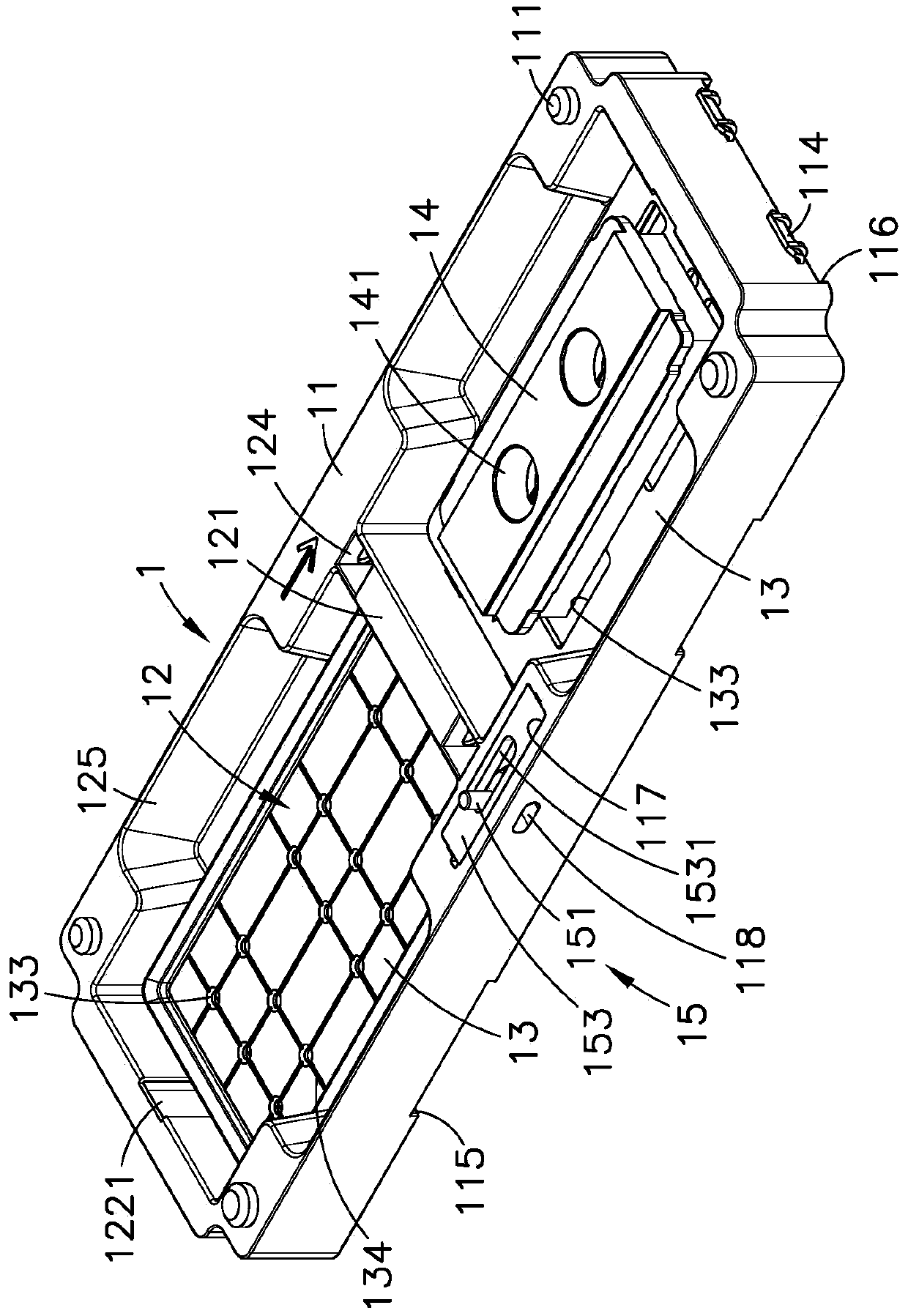 Pallet Structure for Workpiece Carrying