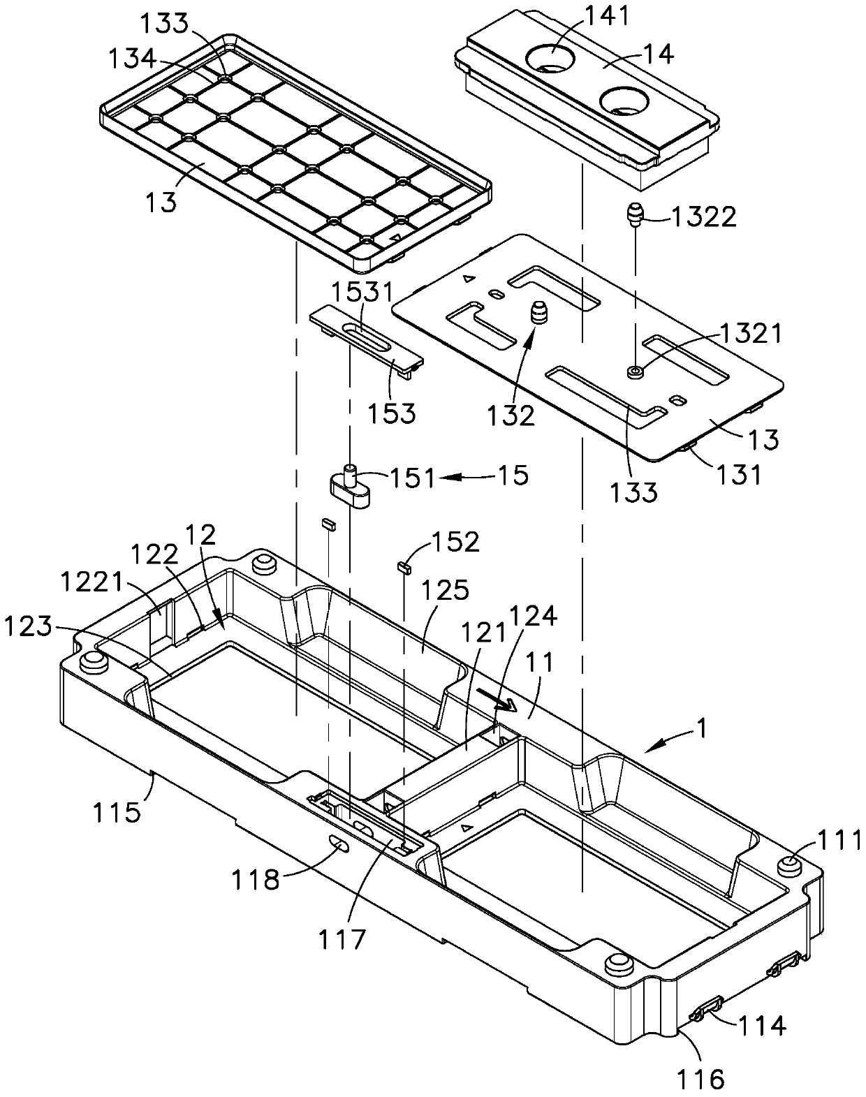 Pallet Structure for Workpiece Carrying