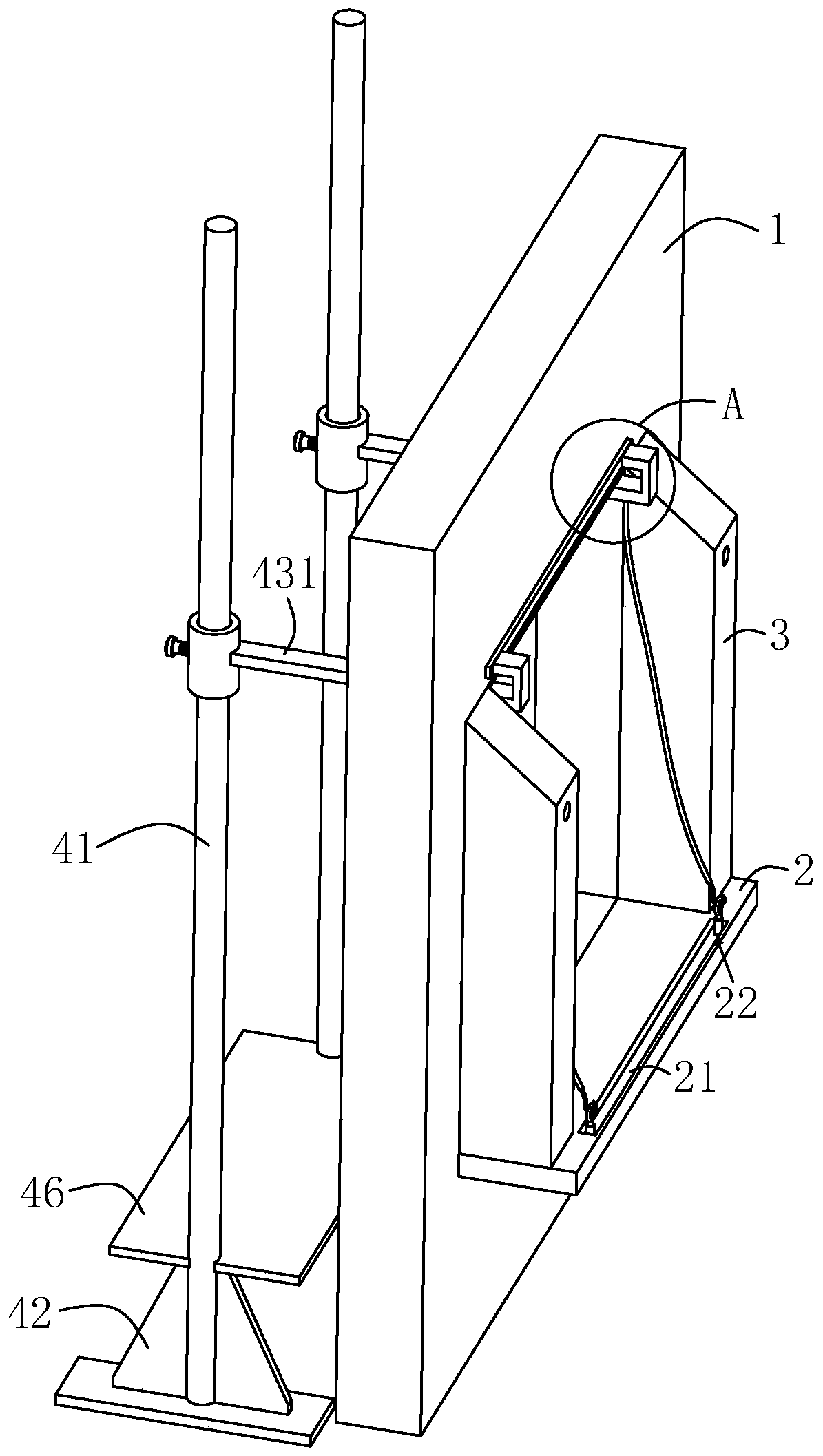 Prefabricated bay window and its construction method