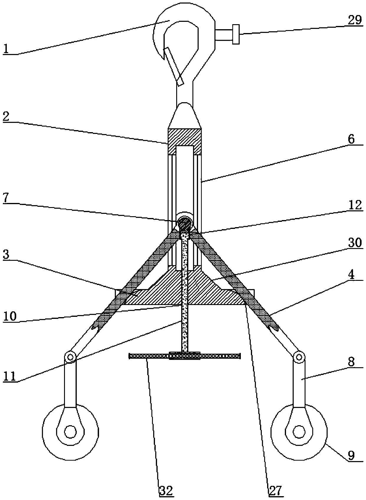 Auxiliary wiring equipment for electric aerial work