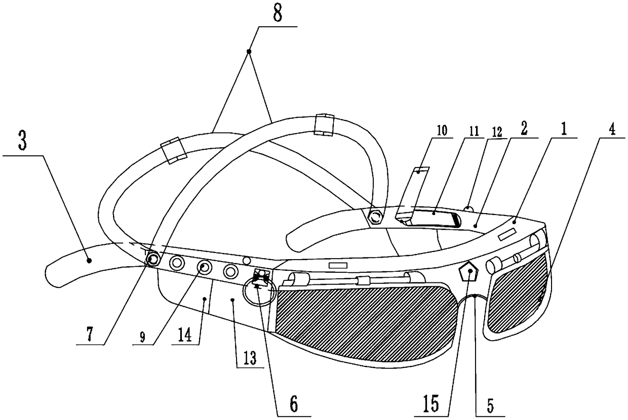Novel explosion-proofing AR glasses