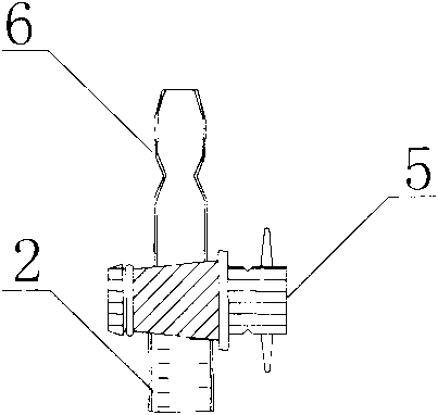 Detachable gas collection measuring device for biodegradability of medical magnesium alloy