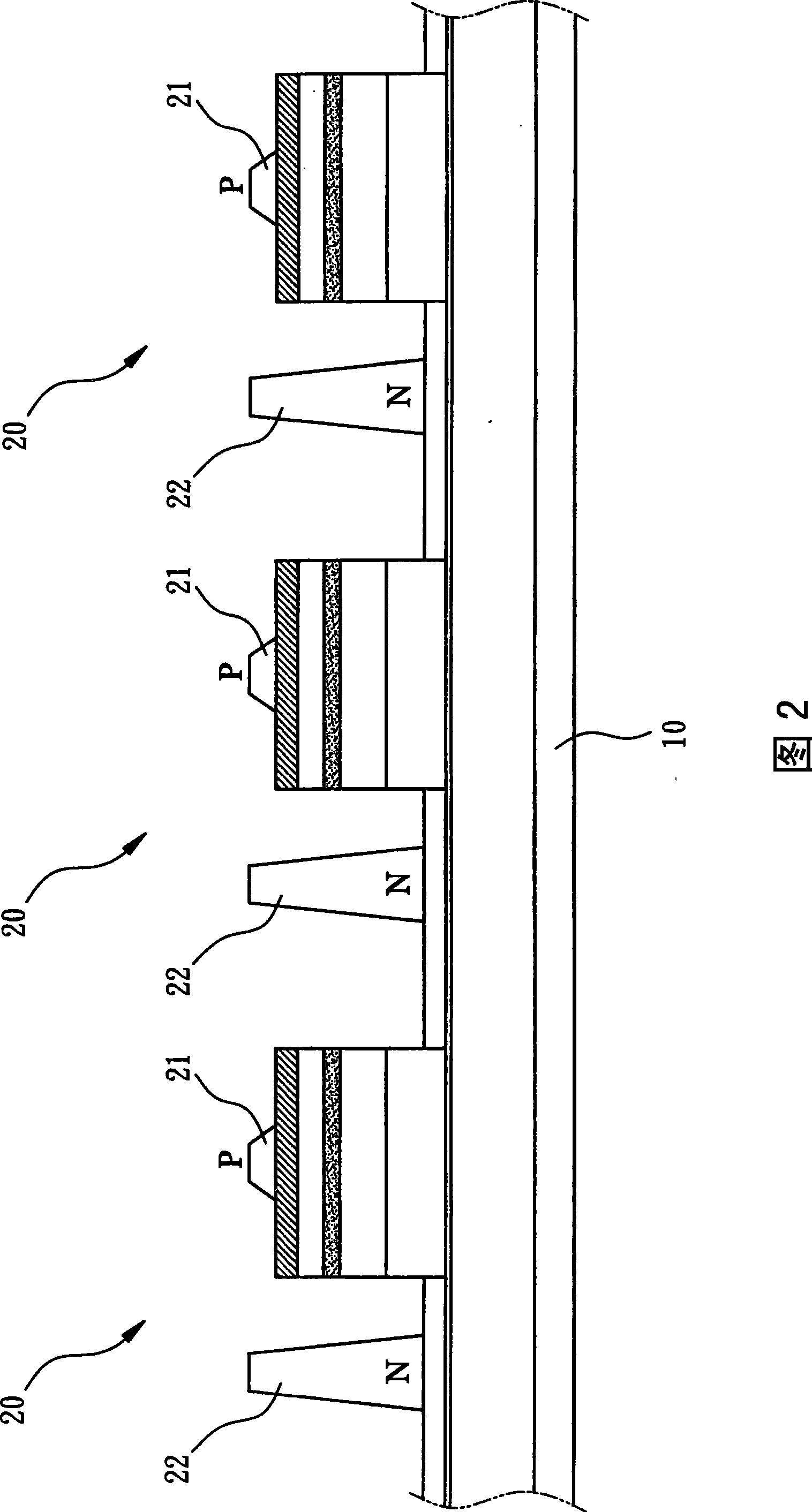 Wafer stage encapsulation LED chip and manufacturing method thereof