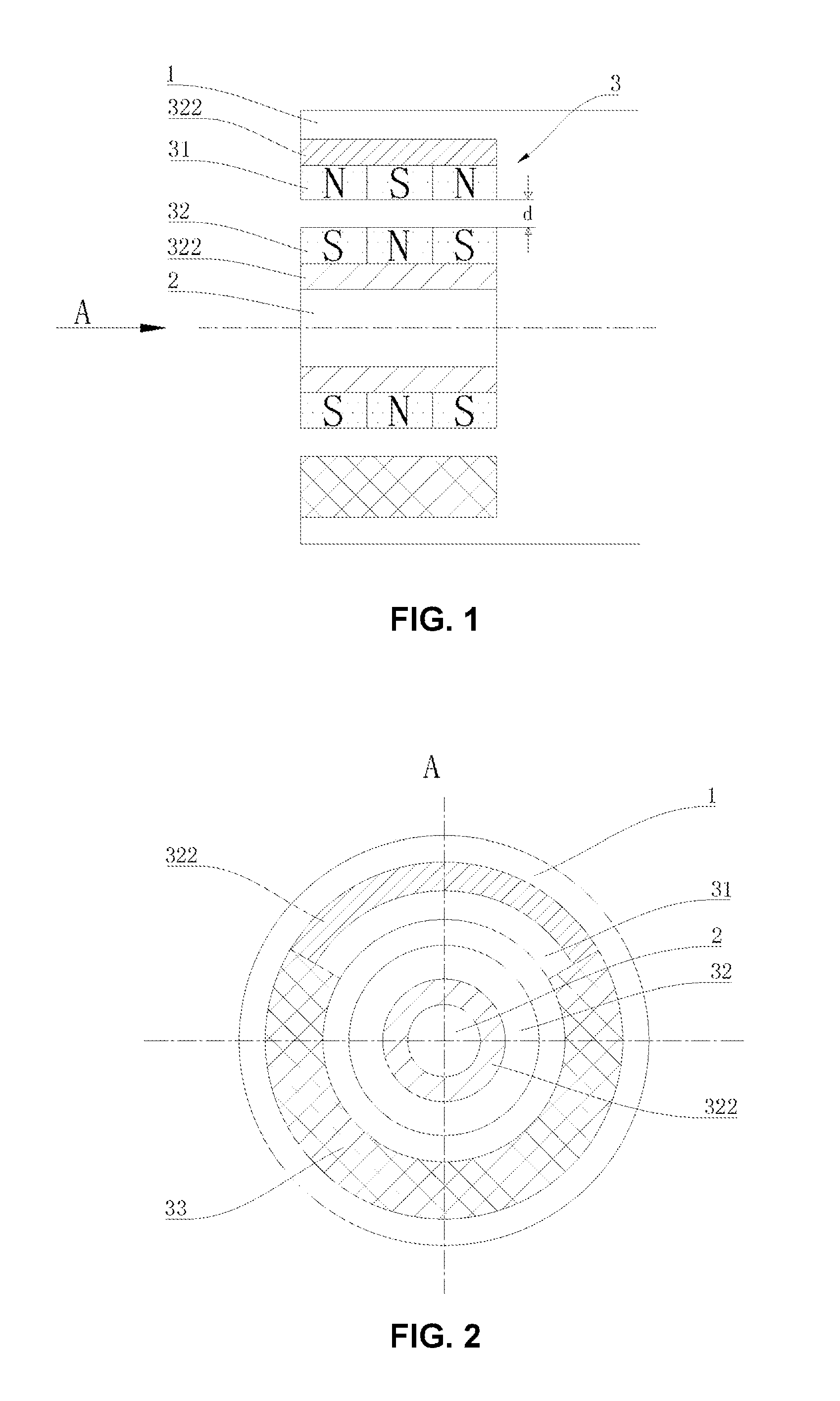 Radial permanent magnetic suspension bearing having micro-friction or no friction of pivot point