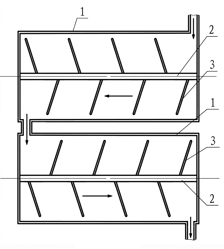 Rotary kiln production method and equipment for bleaching powder product