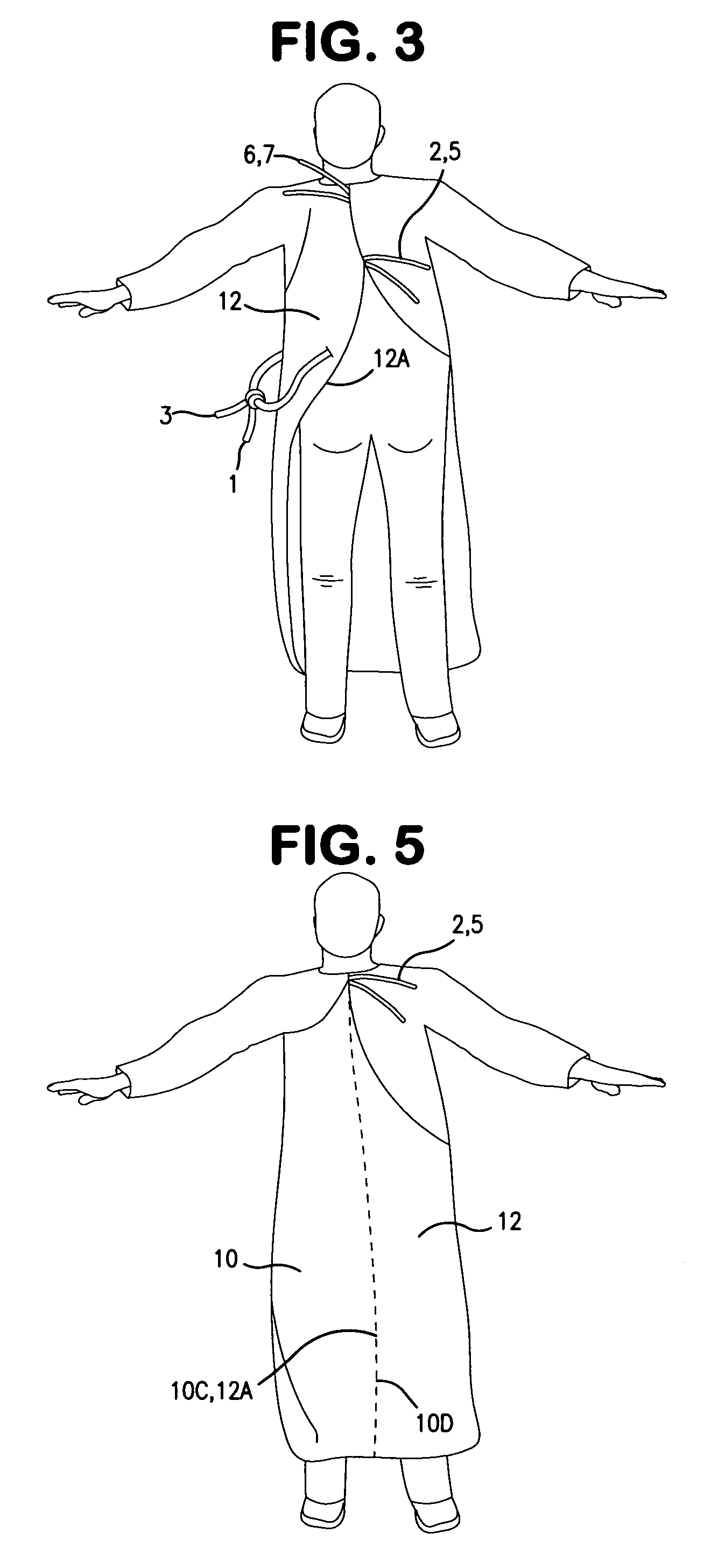 Modesty hospital gown