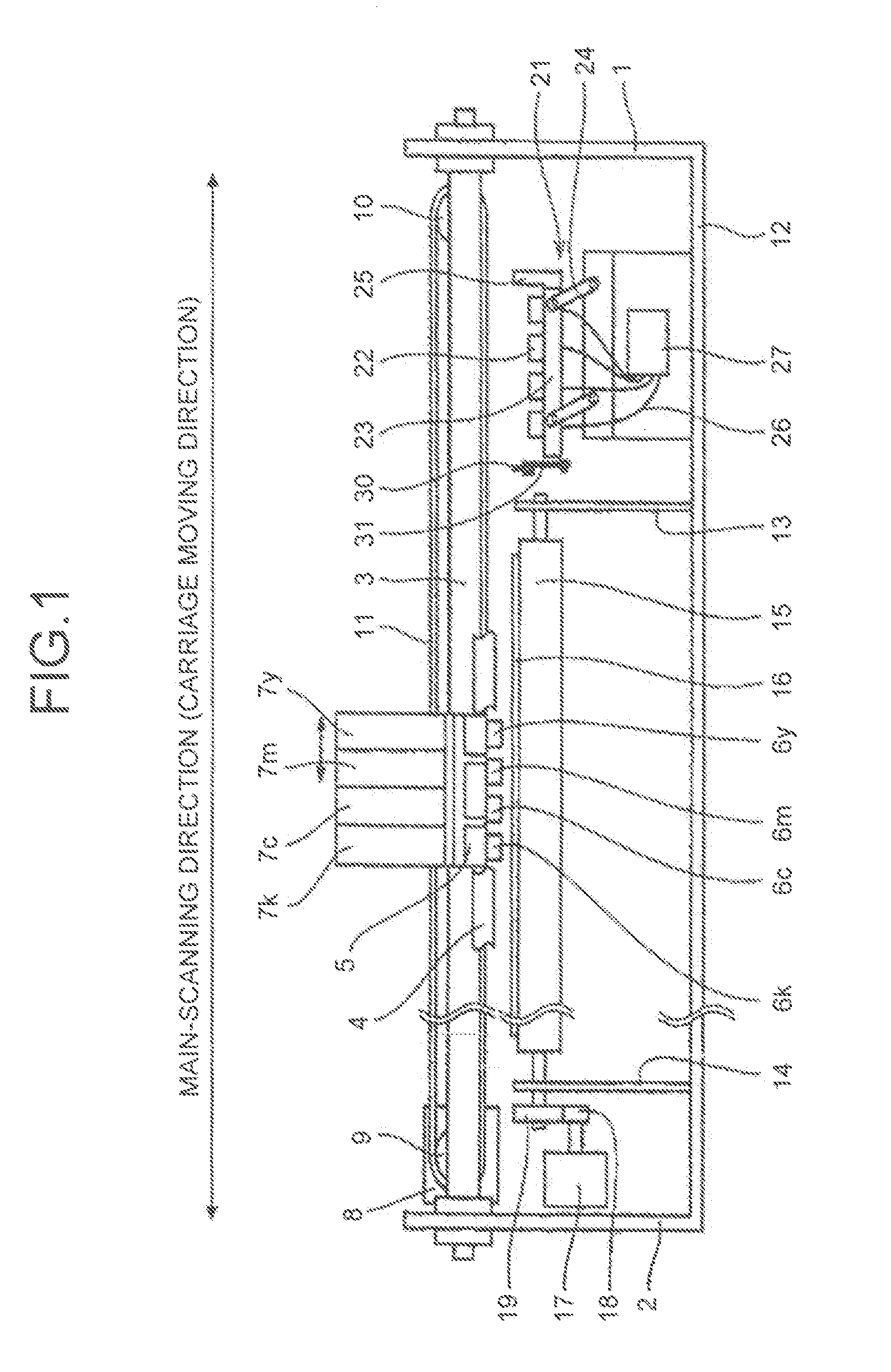 Image capturing device and recording apparatus