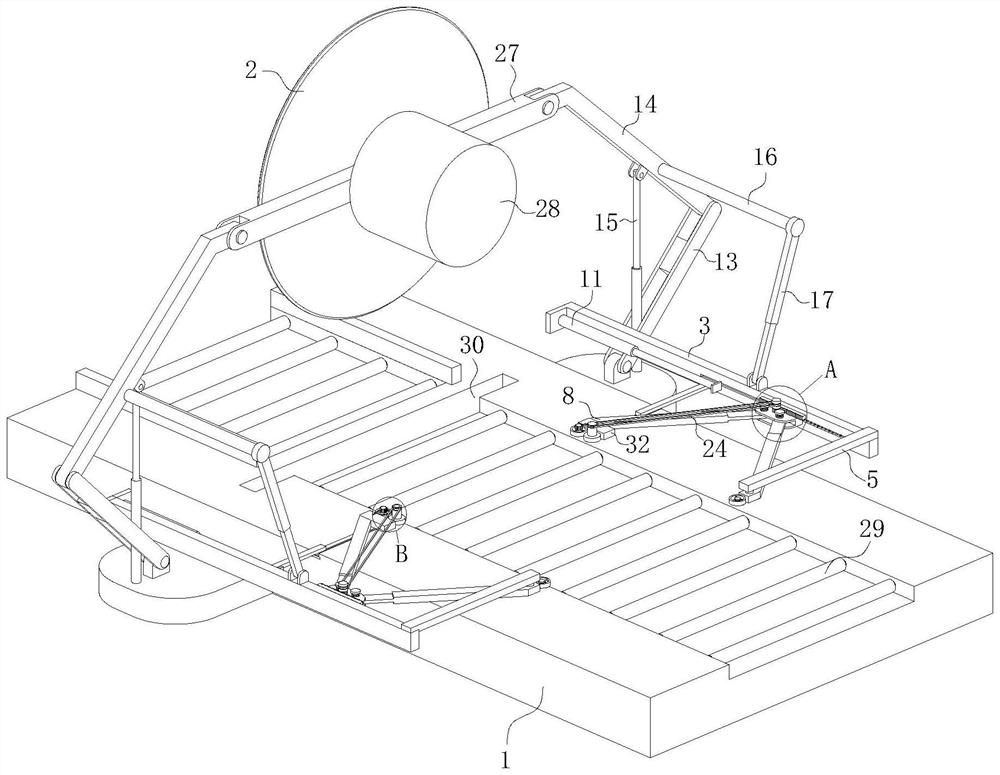 Intelligent slitting device for photovoltaic roof panel and slitting method of intelligent slitting device