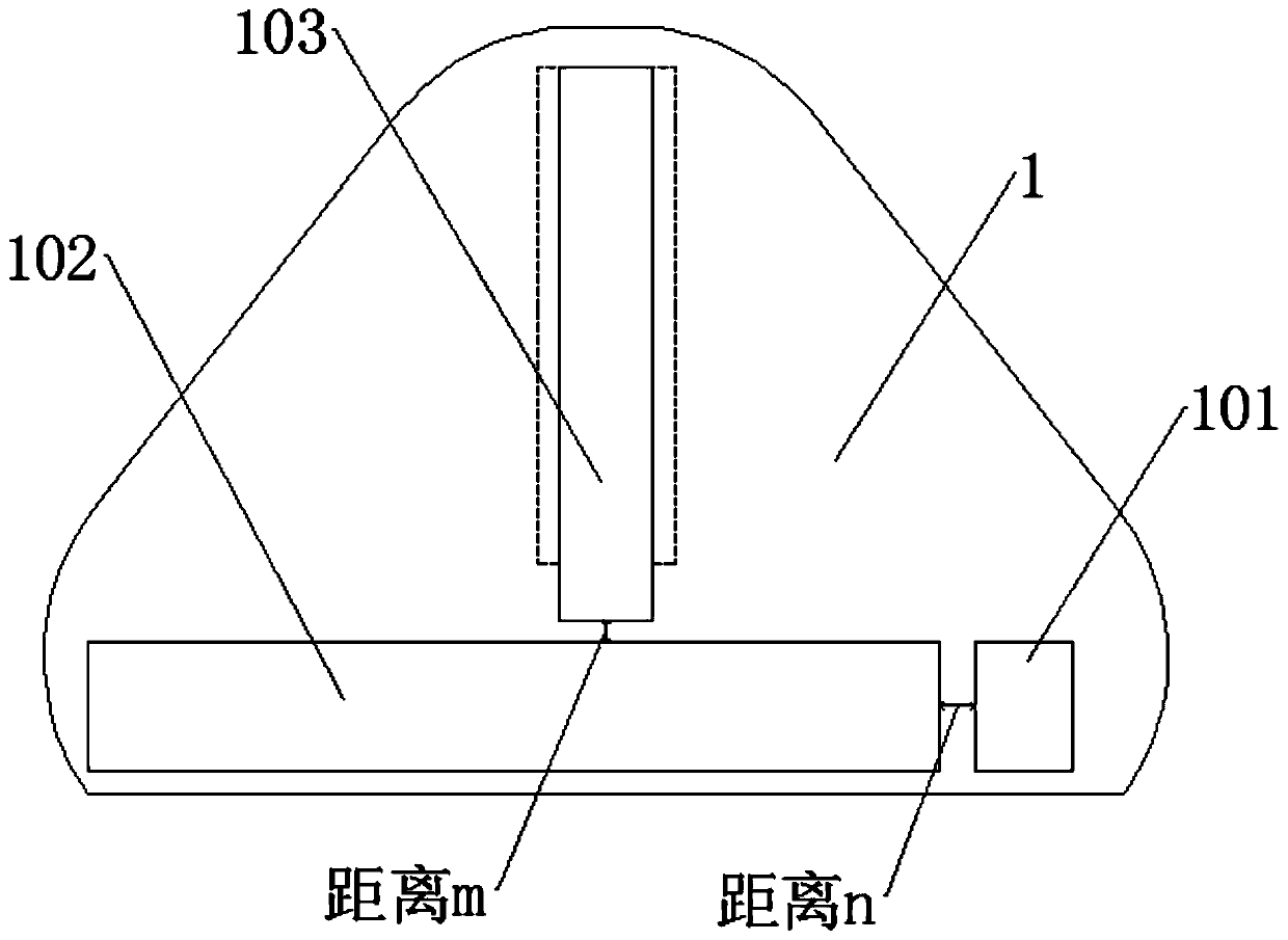 A stainless steel surface drawing treatment auxiliary device