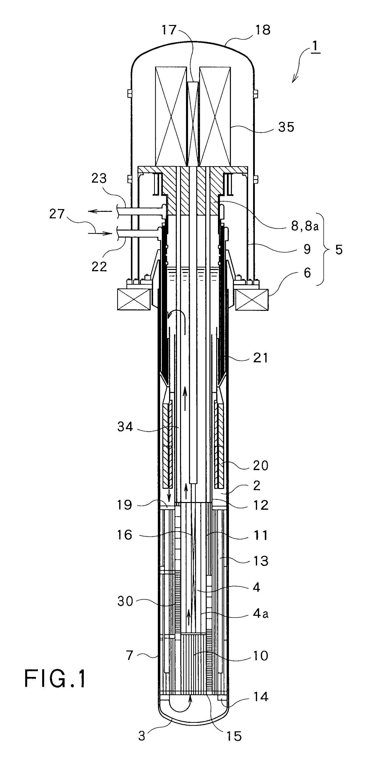 Reflector system of fast reactor