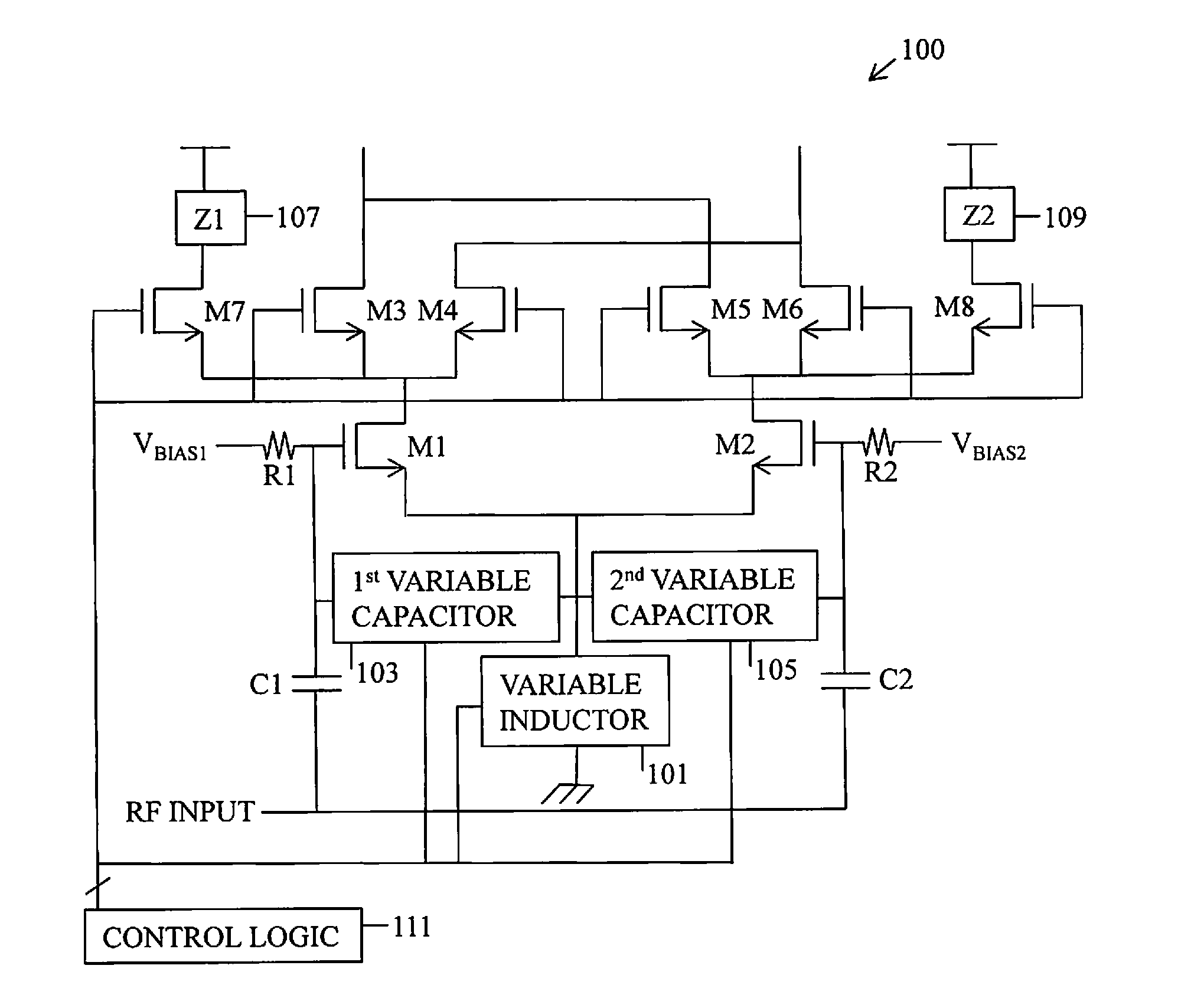 Low noise amplifier and method for carrier aggregation and non-carrier aggregation