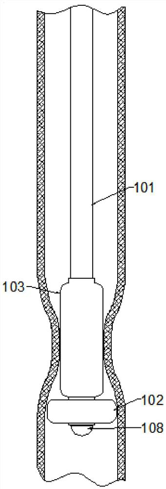 Self-service esophageal stenosis dilator with gradually-increased expanding diameter and method