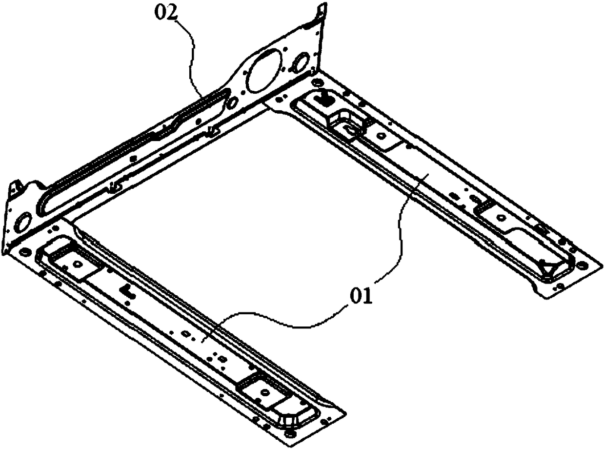 Box structure of drum-type washing machine and washing machine