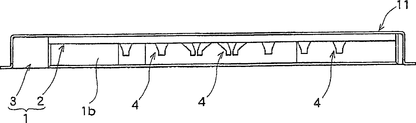 Connector device for card