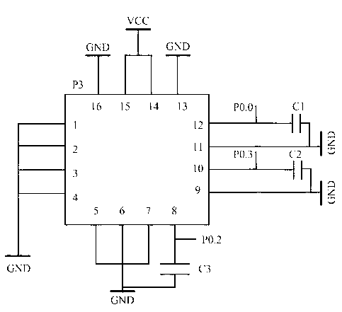 Vibration monitoring node with functions of wire communication and wireless networking