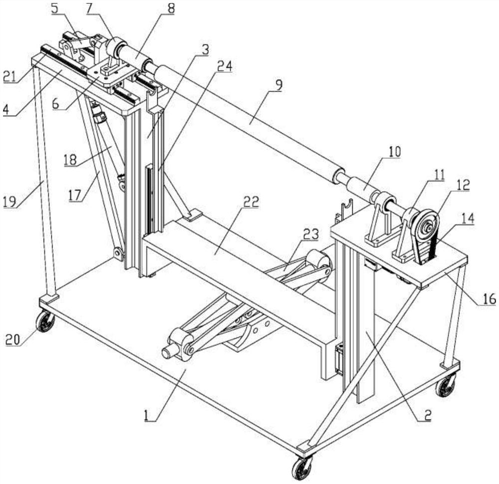 An adaptive rewinding device