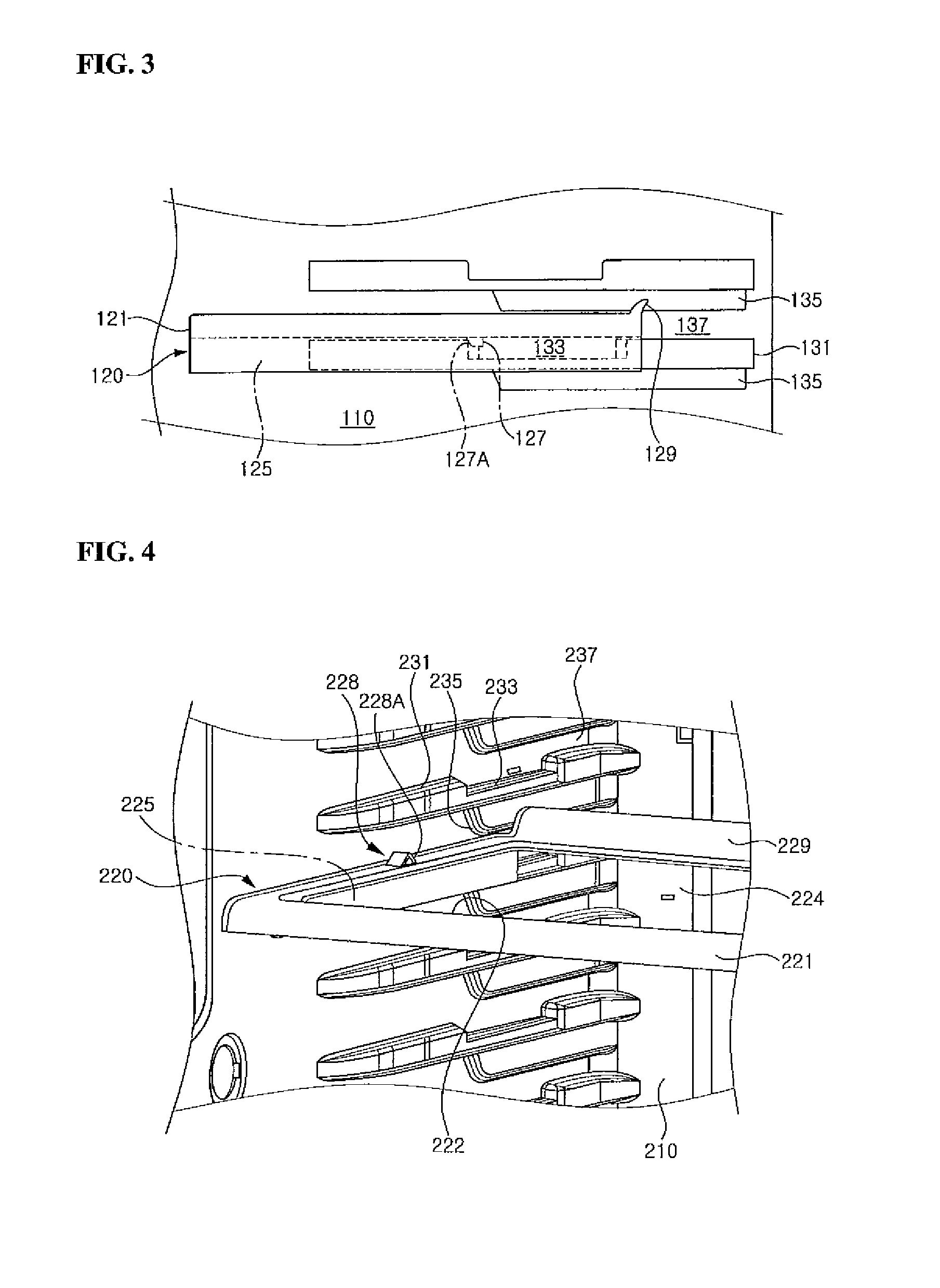 Installation structure of shelf assembly for refrigerator and refrigerator comprising the same