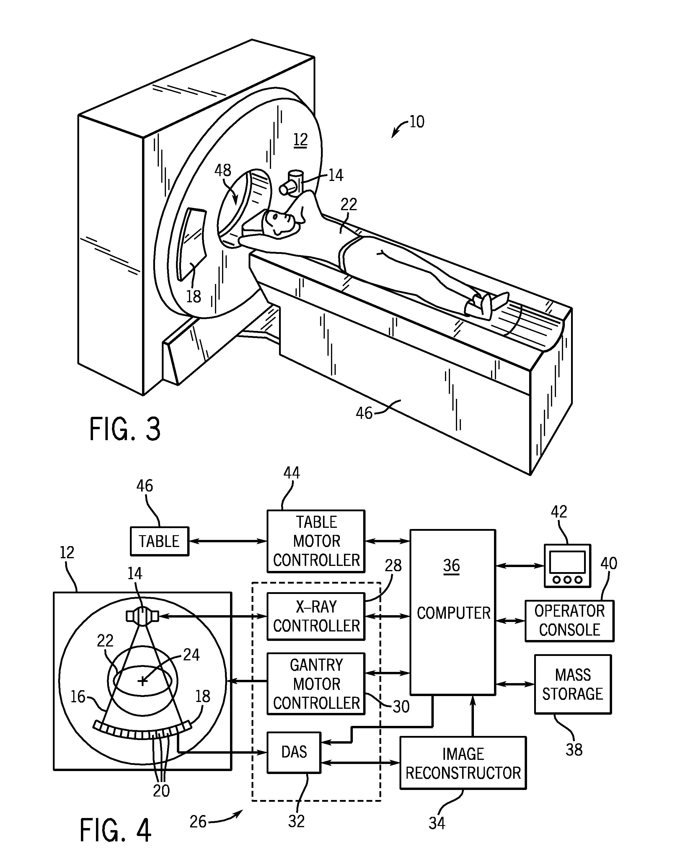 Deflection-equipped ct system with non-rectangular detector cells