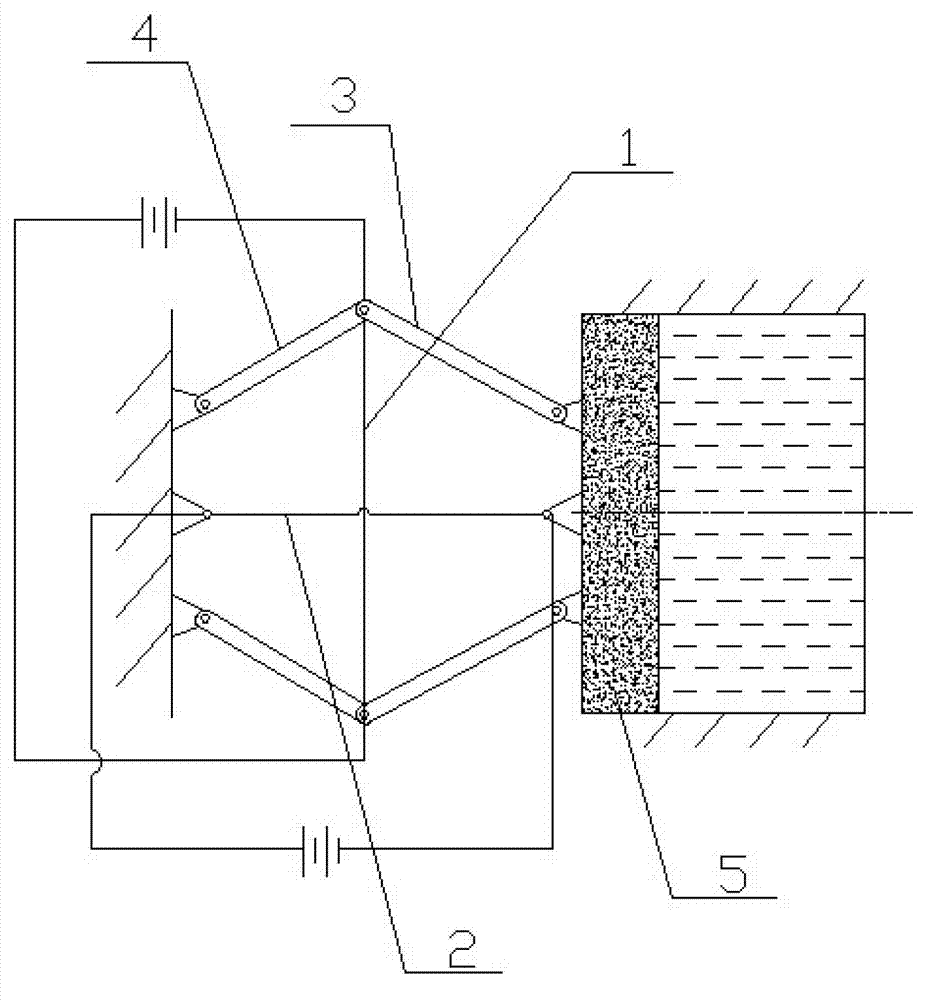 Micro-drive system and clamping system comprising same