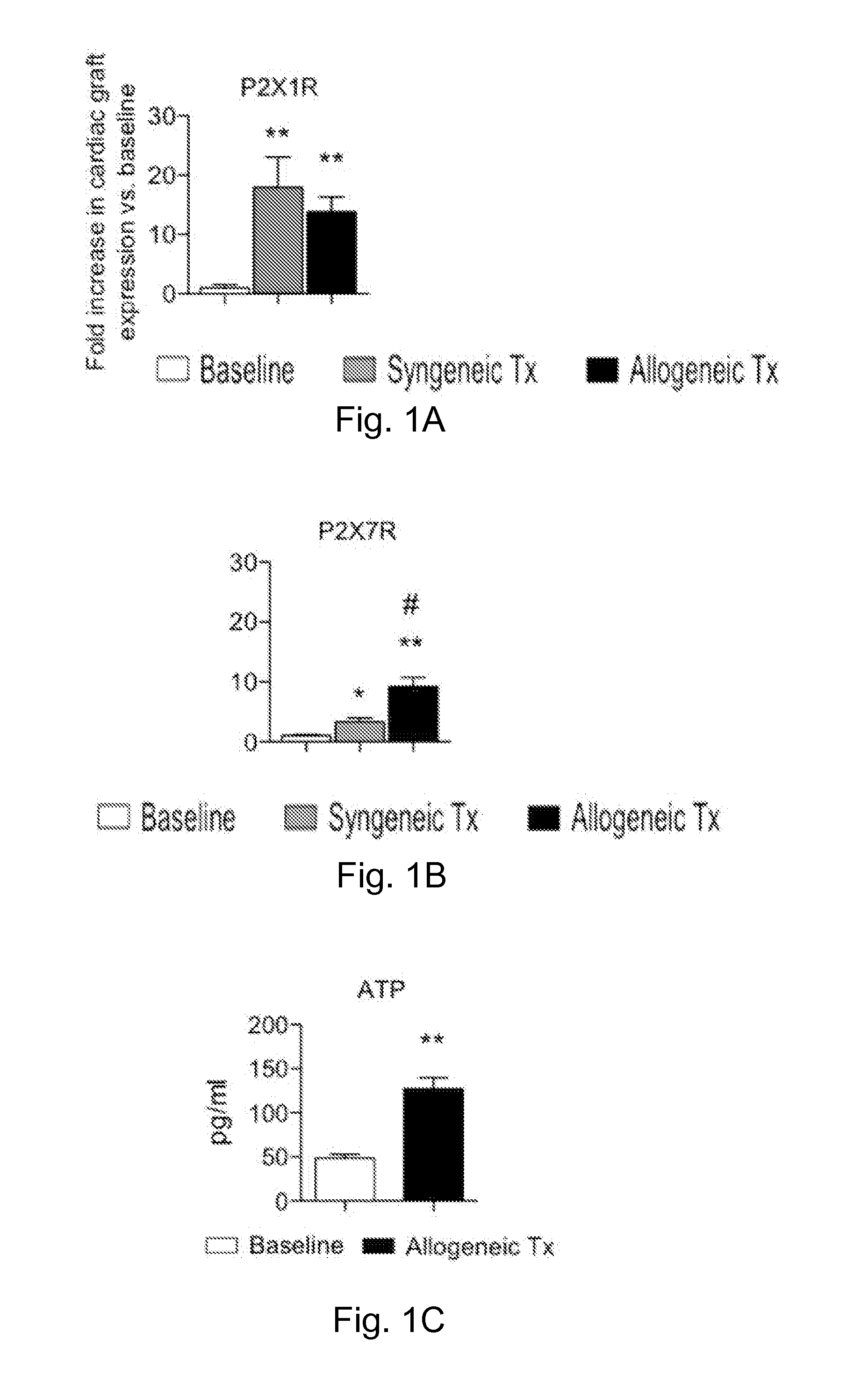 Method of preventing and treating type 1 diabetes, allograft rejection and lung fibrosis (by targeting the atp/p2x7r axis)