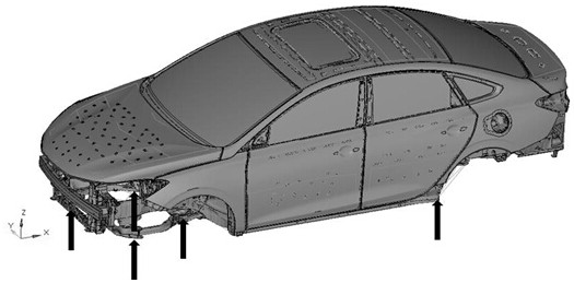 Engine cover dynamic fatigue analysis method