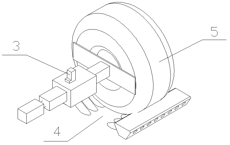 Positioning device for replacing battery pack for chassis of electric passenger vehicle and method thereof