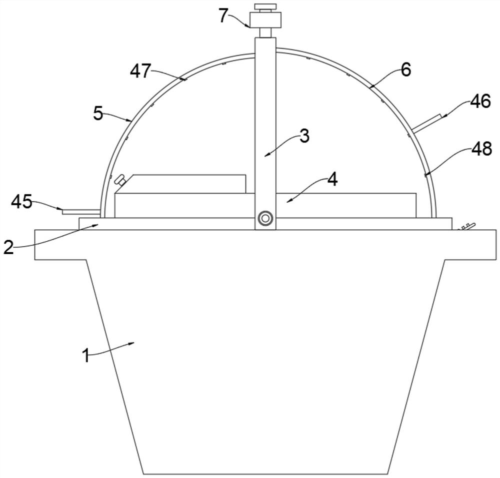 Constant-temperature frying pan for manual tea frying and tea frying method thereof