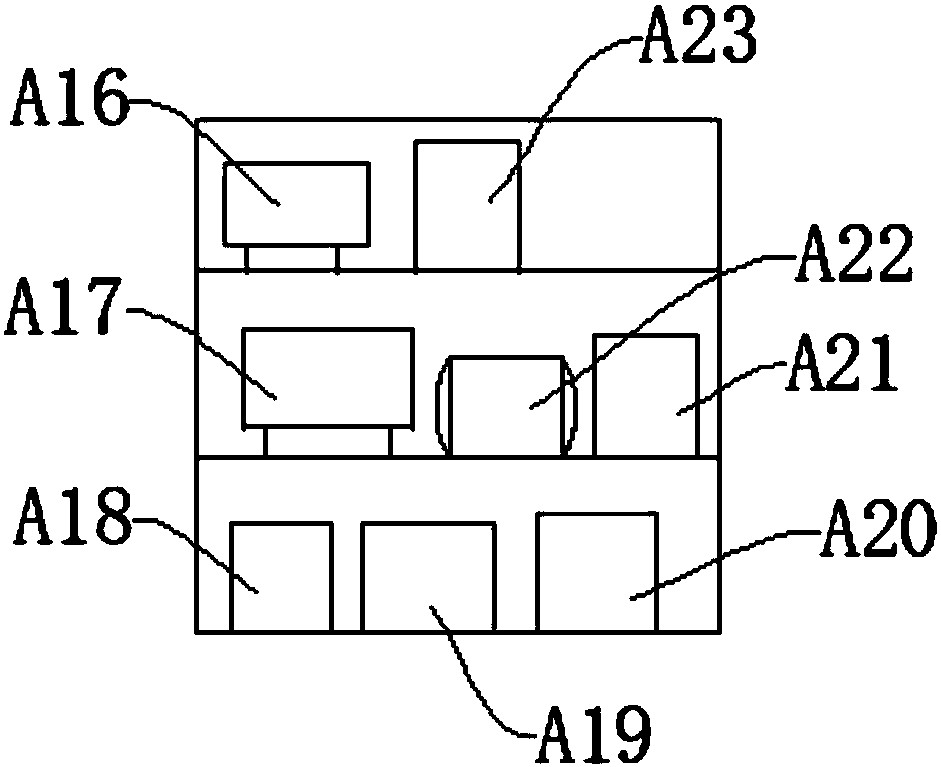 Riveting device of copper sheet riveting machine and use method thereof