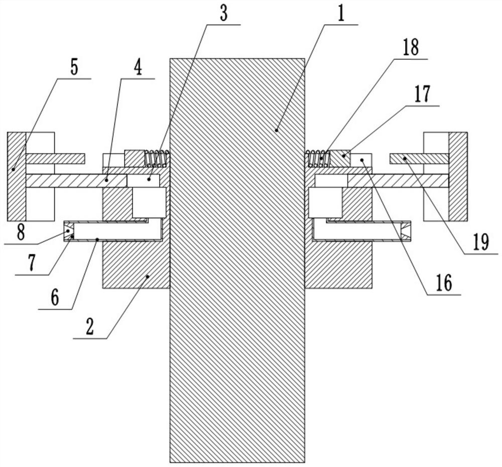 Hydraulic pier protection device