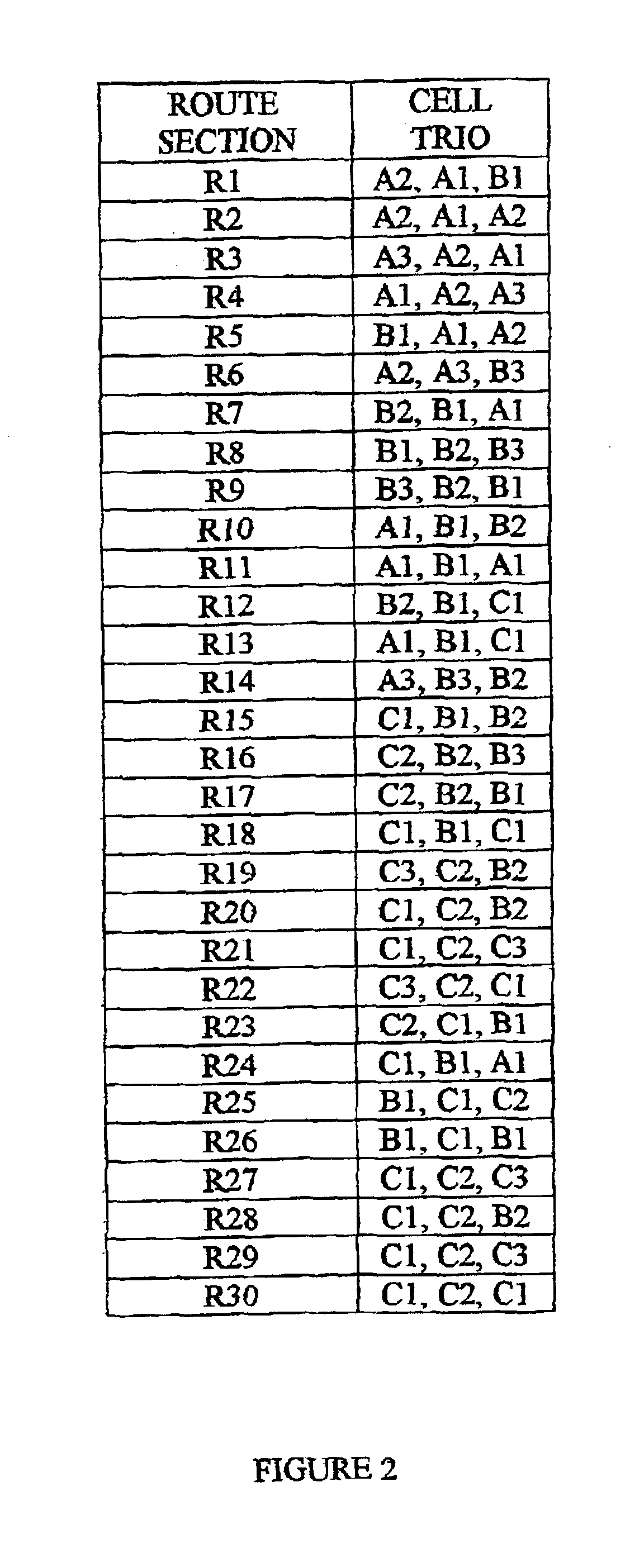 Method for monitoring cellular communication, and system therefor