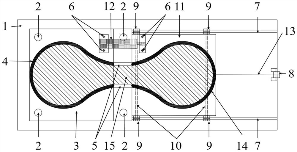 Tensile strength measuring instrument capable of controlling moisture content and compactness state of soil