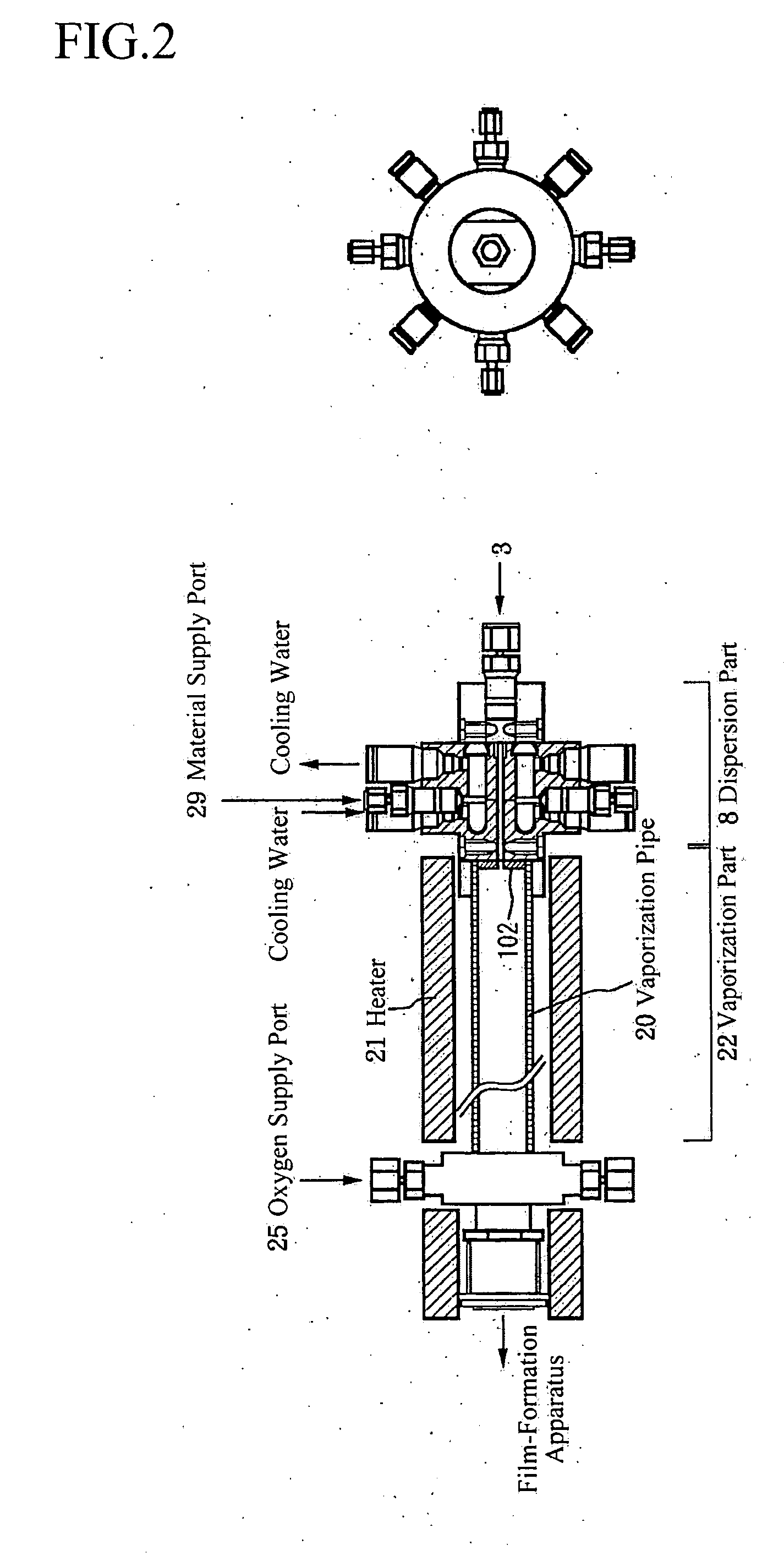 Vaporizer, film forming apparatus including the same, method of vaporization and method of forming film