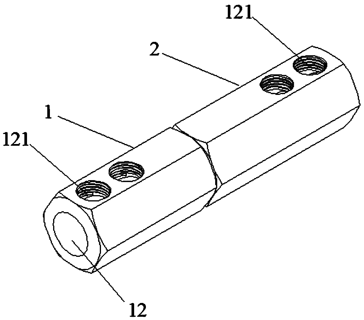 0.4kV low-voltage cable intermediate joint connecting device