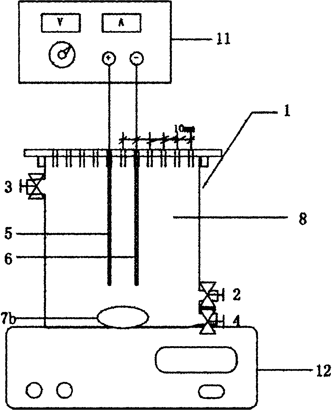 Efficient electrocoagulation reactor capable of adjusting electrode distance